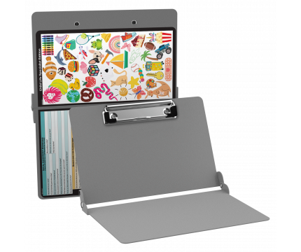 WhiteCoat Clipboard® - Silver Child Life Specialist Edition